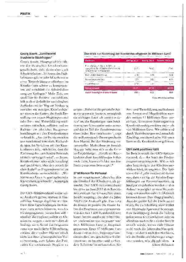 Vorschauseite 3: Förderprogramm wird zum Dauerläufer