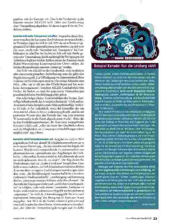 Vorschauseite 6: Transparenz im Wissenstransfer