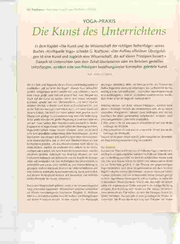 Vorschauseite 1: Die Kunst des Unterrichtens