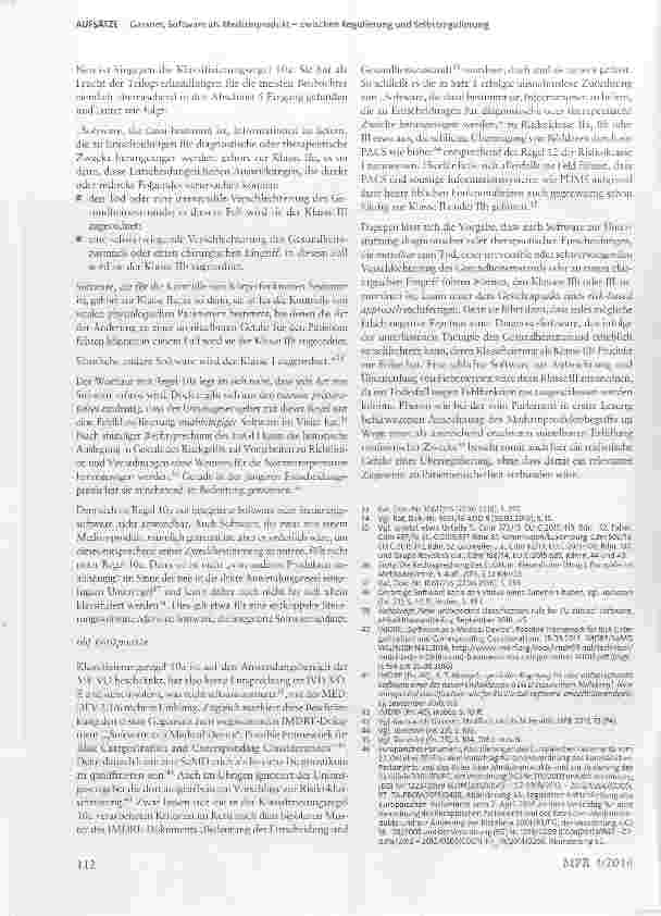 Vorschauseite 4: Software als Medizinprodukt zwischen Regulierung und Selbstregulierung