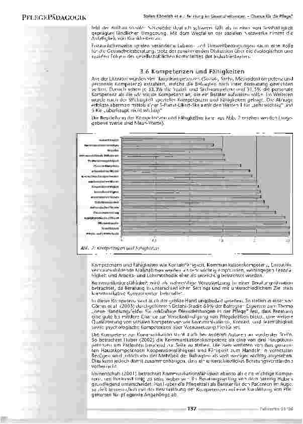 Vorschauseite 5: Beratung im Gesundheitswesen Chance für die Pflege?
