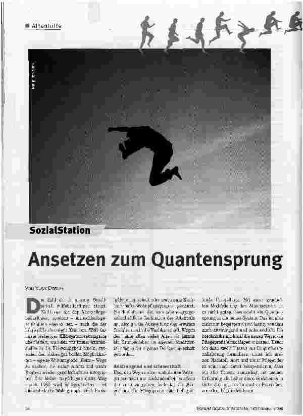 Vorschauseite 1: Ansetzen zum Quantensprung