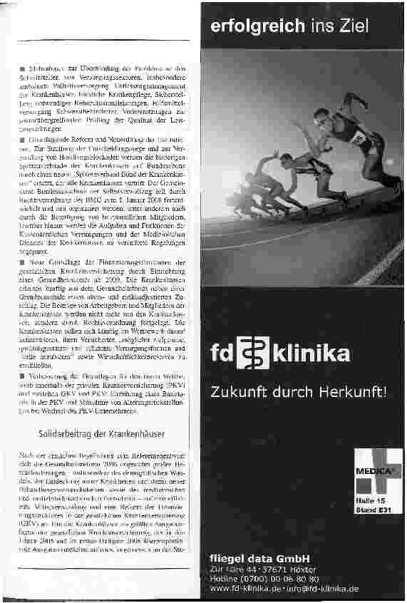 Vorschauseite 2: Gesundheitsreform 2006
