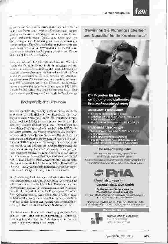 Vorschauseite 4: Gesundheitsreform 2006