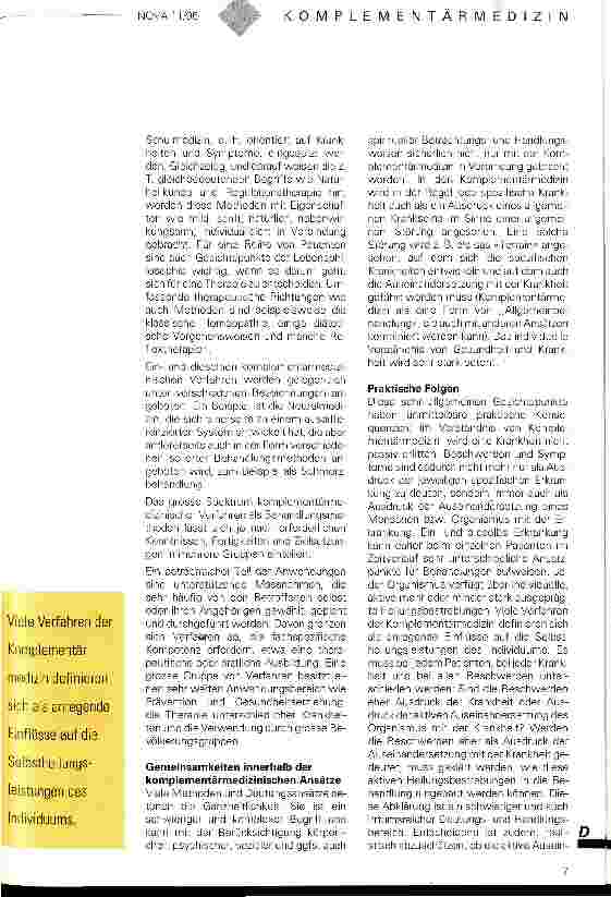 Vorschauseite 2: Komplementärmedizin