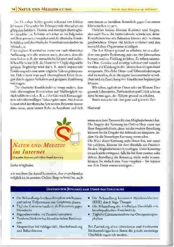 Vorschauseite 2: Gesundheit in Tibet 4. Erlebnisbericht