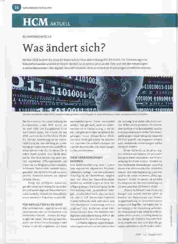 Vorschauseite 1: Was ändert sich?