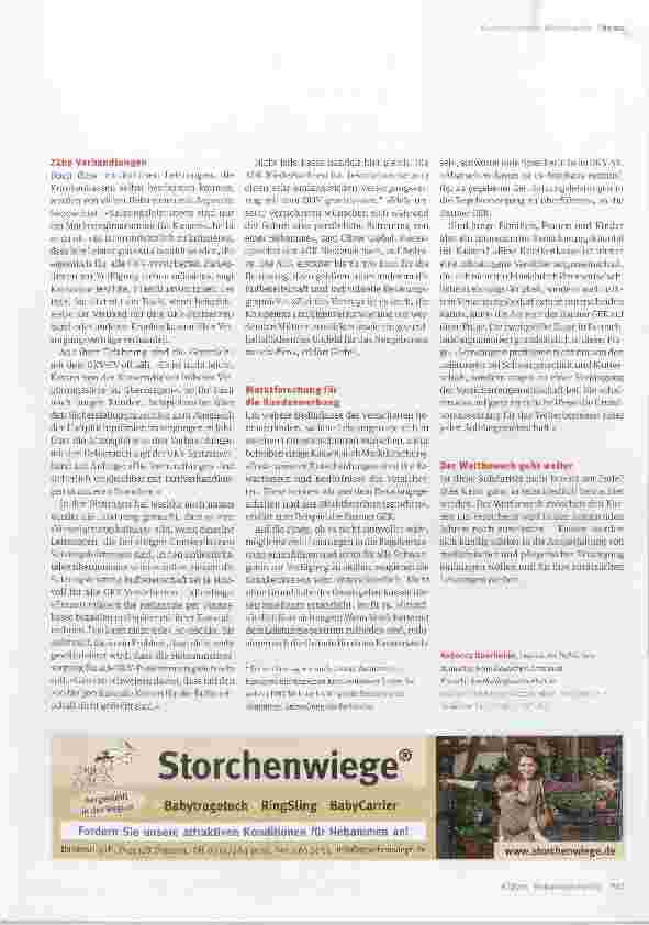 Vorschauseite 4: Intensiver Wettbewerb um GKV-Versicherte