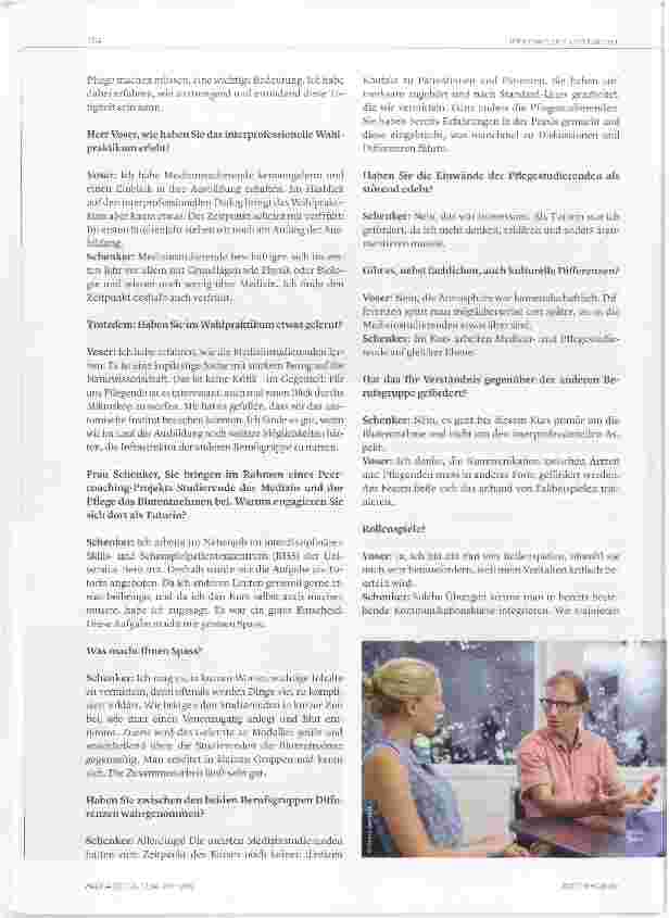 Vorschauseite 4: Pflegeund Medizinausbildung spannen zusammen