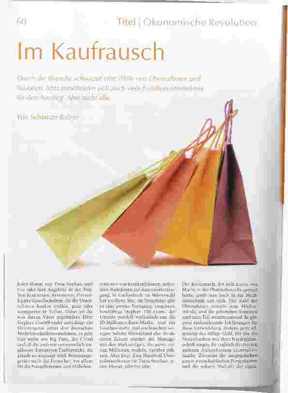 Vorschauseite 1: Im Kaufrausch