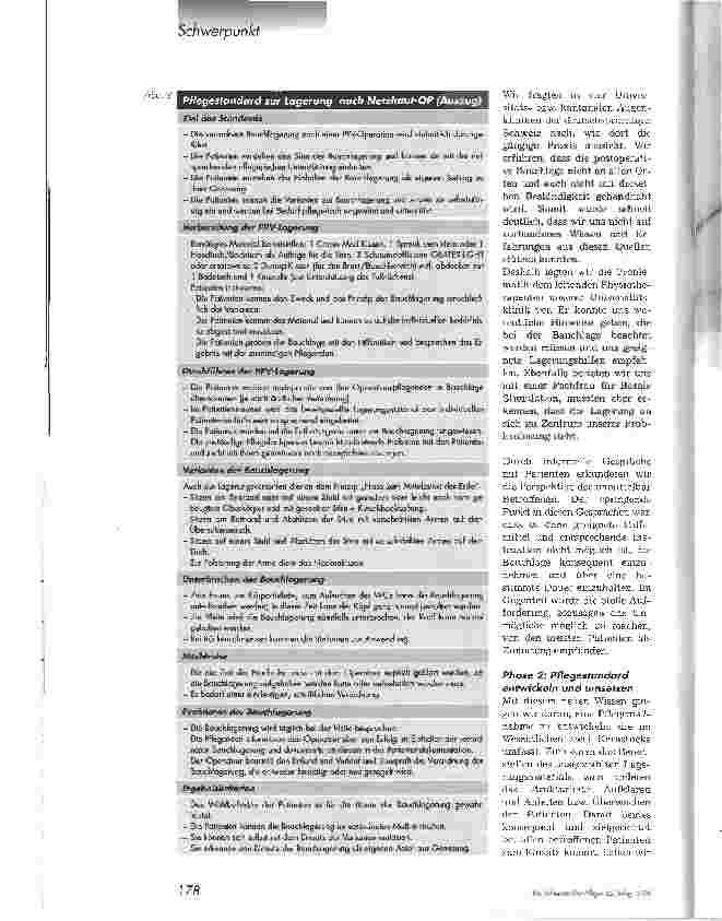 Vorschauseite 3: In unangenehmer Lage(rung)Evidence-basierte Maßnahmen zur Bauchlagerung nach Netzhaut-OP