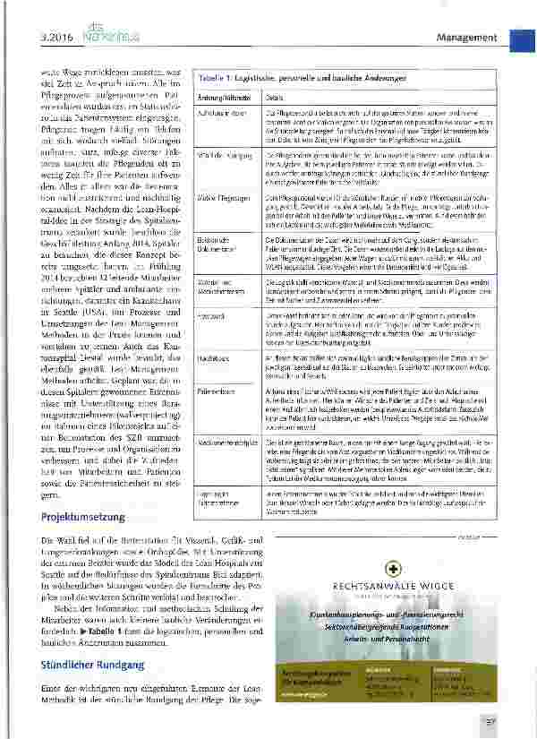 Vorschauseite 2: Lean Hospital - Optimierung einer Bettenstation am Beispiel des Spitalzentrums Biel