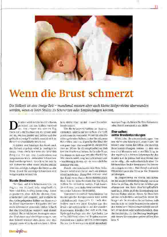 Vorschauseite 1: Wenn die Brust schmerzt