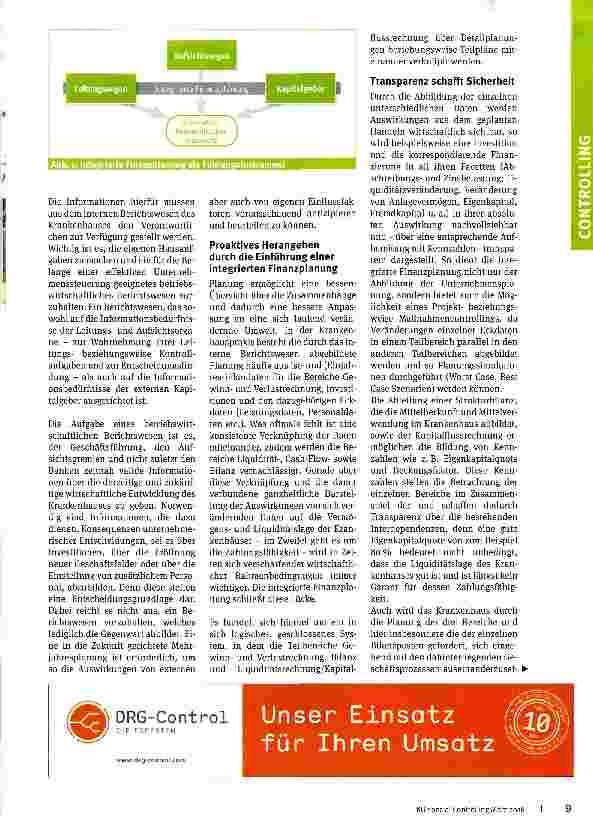Vorschauseite 2: Zukunftsfähige Steuerung mithilfe der integrierten Finanzplanung