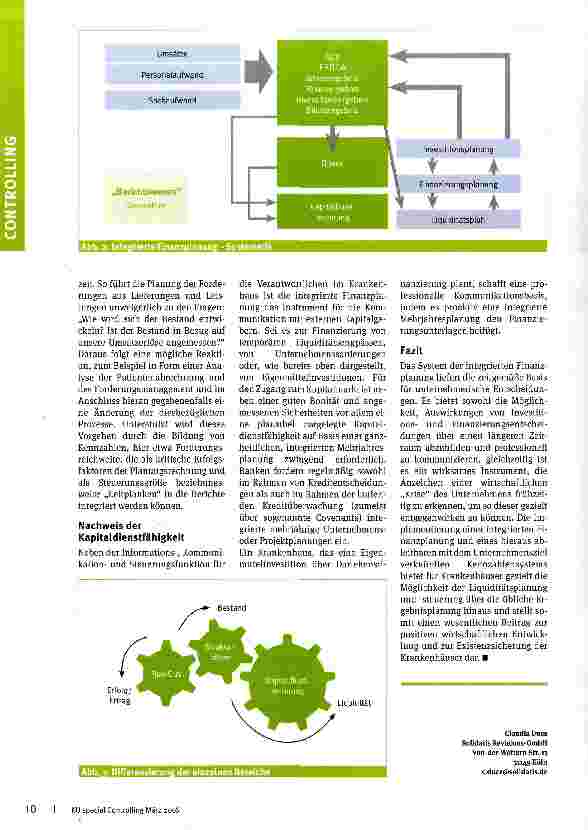Vorschauseite 3: Zukunftsfähige Steuerung mithilfe der integrierten Finanzplanung