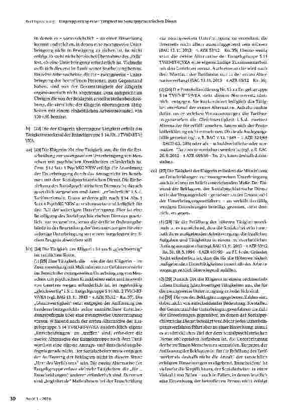 Vorschauseite 4: Eingruppierung einer Tätigkeit im Sozialpsychiatrischen Dienst