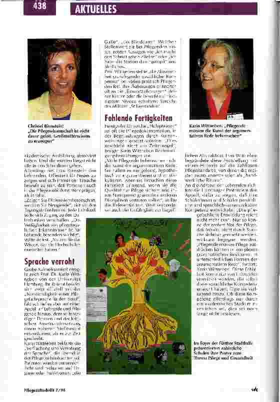 Vorschauseite 2: Der Pflege fehlt grundlegende sprachliche Kompetenz