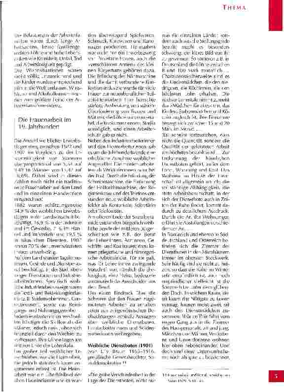 Vorschauseite 4: Das Frauenbild im ausgehenden 19. JahrhundertEin Beitrag zur Geschichte der Gründung des Evangelischen Diakonievereins (Teil I)