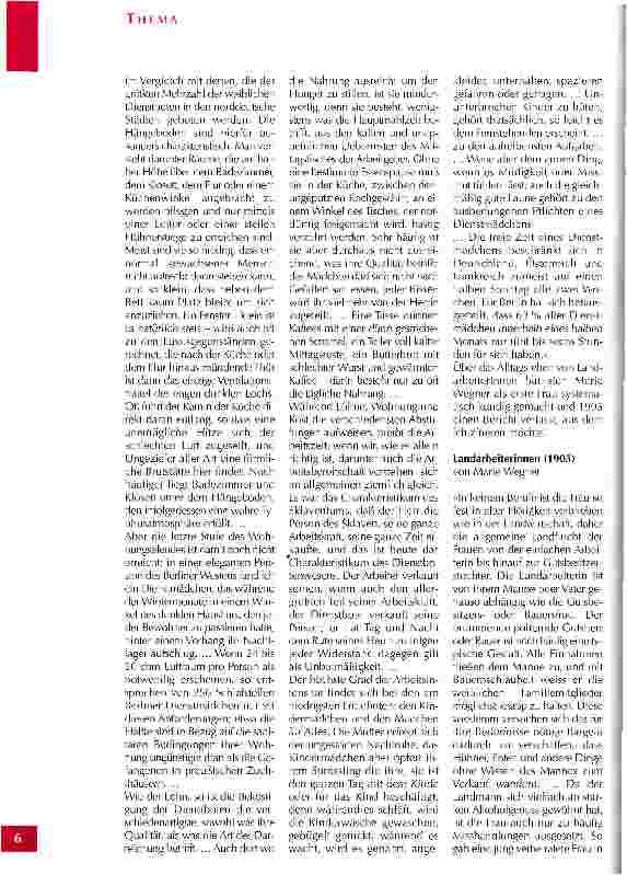 Vorschauseite 5: Das Frauenbild im ausgehenden 19. JahrhundertEin Beitrag zur Geschichte der Gründung des Evangelischen Diakonievereins (Teil I)