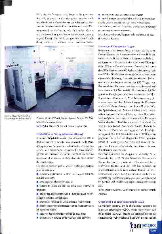 Vorschauseite 2: Katastrophe: Kanton und Spital