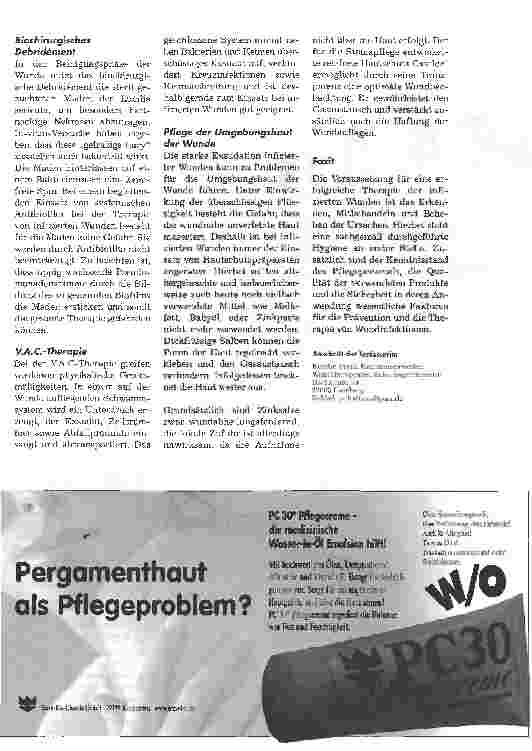 Vorschauseite 6: Prävention und Therapie von Wundinfektionen