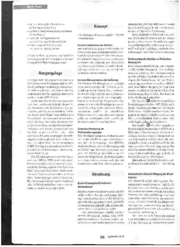 Vorschauseite 2: Steuerung, Überwachung und Dokumentation der Komplexbehandlung bei multiresistenten Erregern - Beiträge der Klinikhygiene