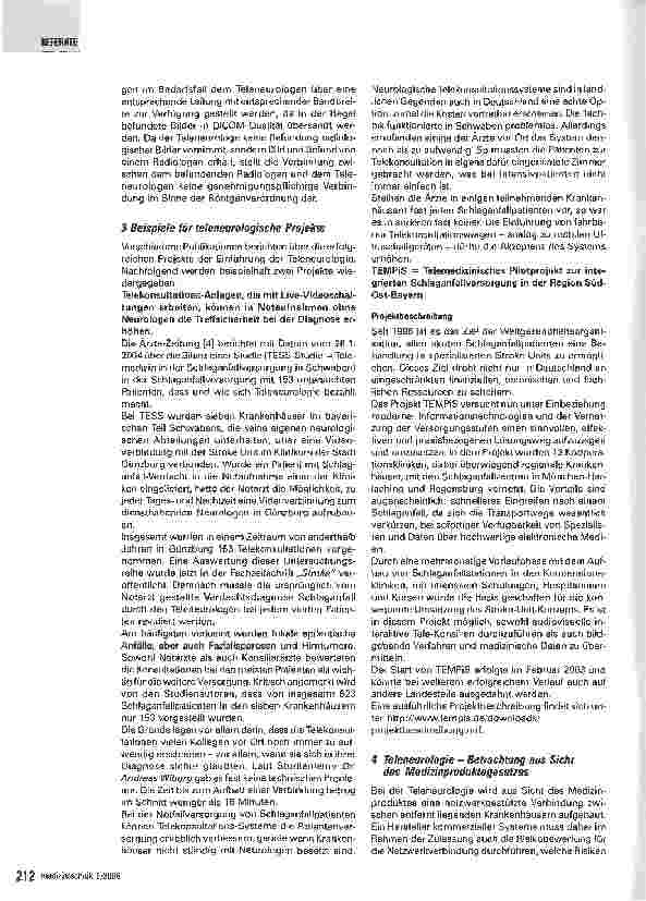 Vorschauseite 5: Teleneurologie