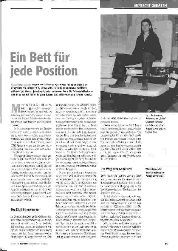 Vorschauseite 1: Ein Bett für jede Position