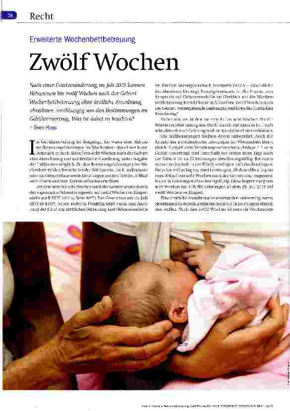 Vorschauseite 1: Zwölf Wochen