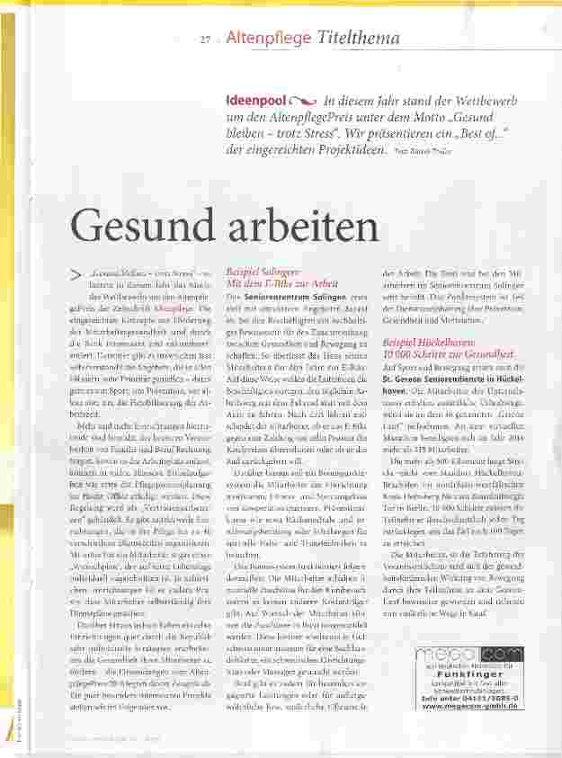 Vorschauseite 2: Gesund arbeiten