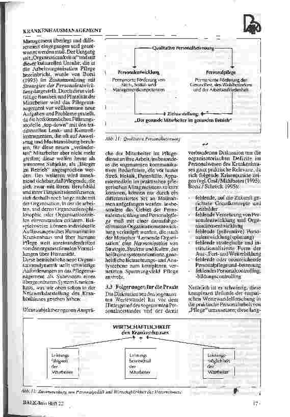 Vorschauseite 5: Das Krankenhaus im Spiegel unserer Gesellschaft II. Teil Offene Fragen zu Ethik und Wertewandel in der Krankenpflege