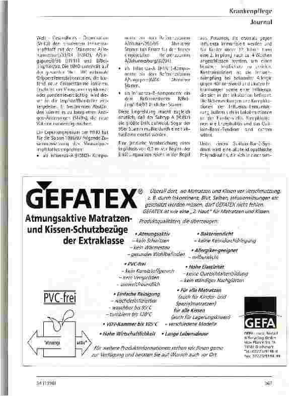 Vorschauseite 3: Virusgrippe (Influenza) und Grippeschutzimpfung