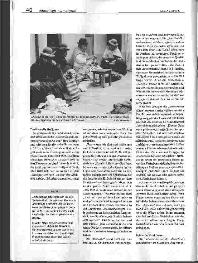 Vorschauseite 2: Ehrenwerte Alte