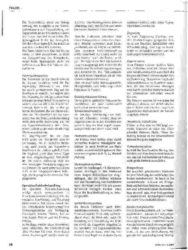 Vorschauseite 3: Frakturbehandlung im Überblick