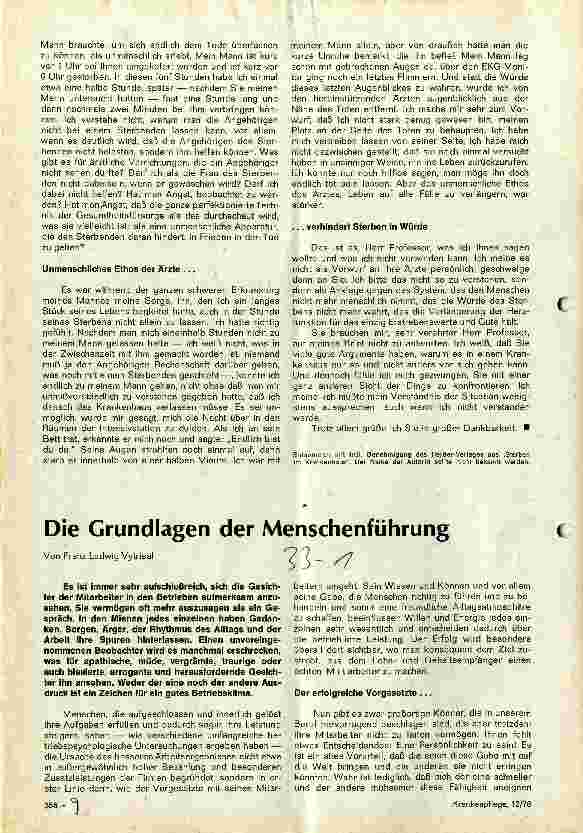 Vorschauseite 1: Die Grundlagen der Menschenführung