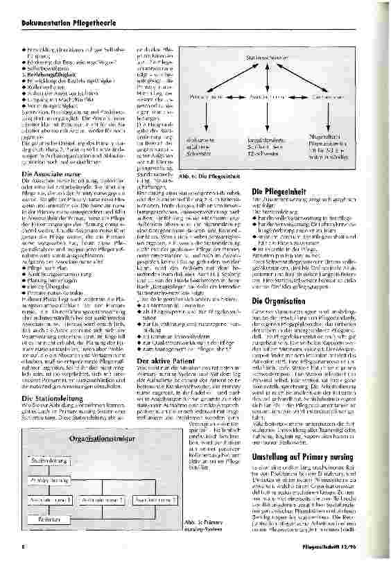 Vorschauseite 6: Das System der Bezugspflege