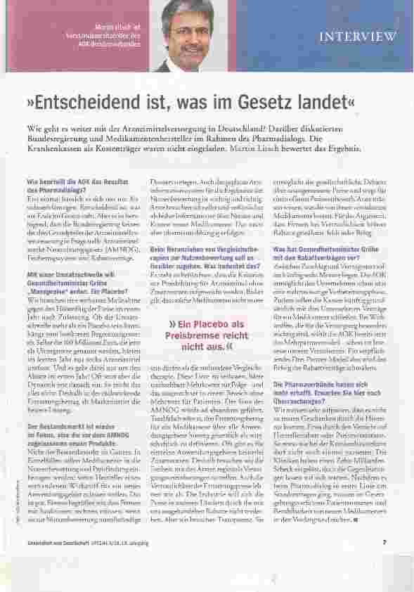Vorschauseite 1: Entscheidend ist, was im Gesetz landet