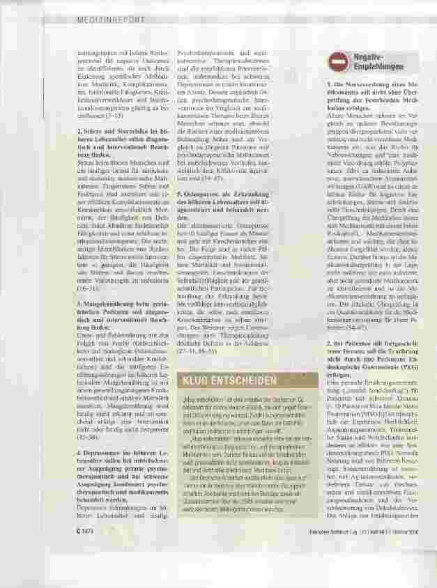 Vorschauseite 2: . .. in der Geriatrie