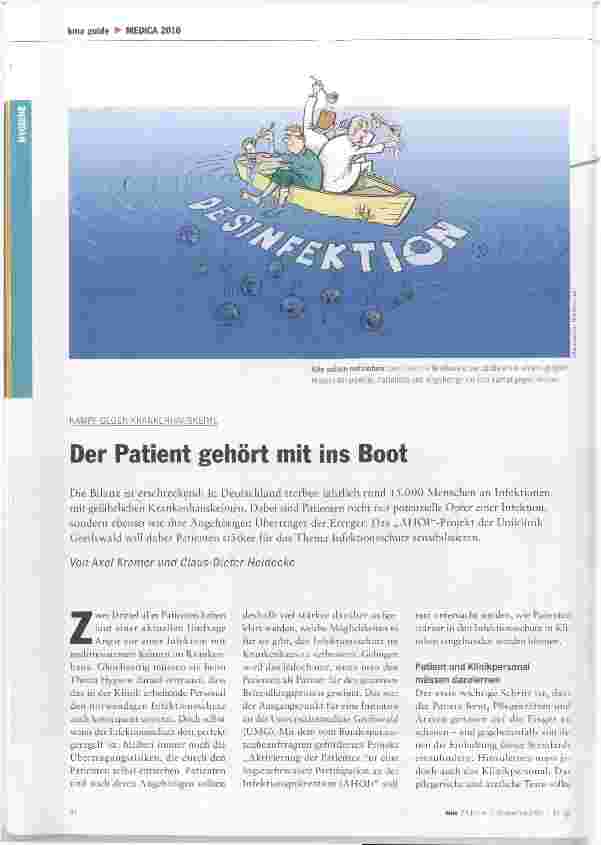Vorschauseite 1: Der Patient gehört mit ins Boot