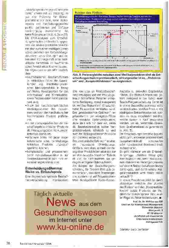 Vorschauseite 5: Vom Preisvergleich zum Risk Assessment