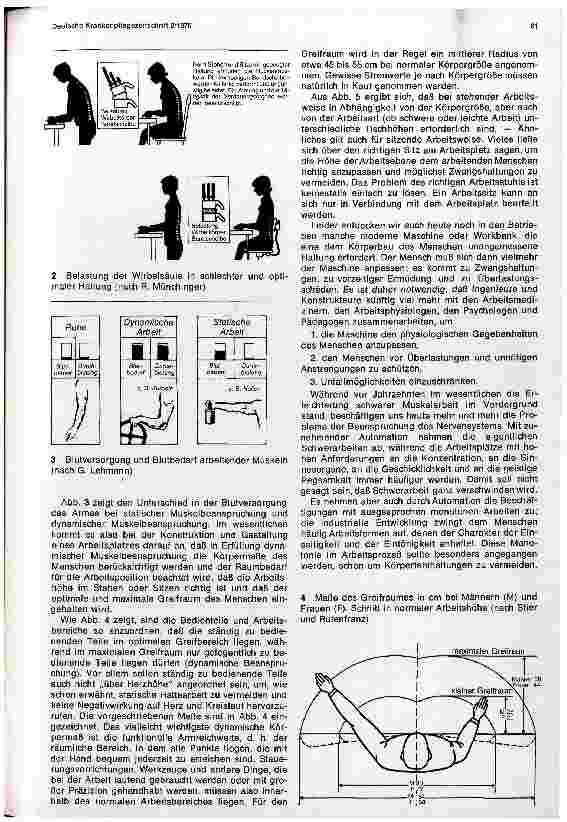 Vorschauseite 2: Arbeitsmedizinische Forderungen an moderne Arbeitsplätze