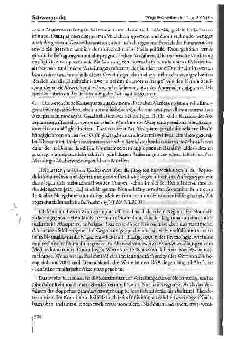 Vorschauseite 3: Zum Anteil des Normalismus an der Problematik von Selbstbestimmung und Eigenverantwortung in der Biomedizin. Zehn Thesen