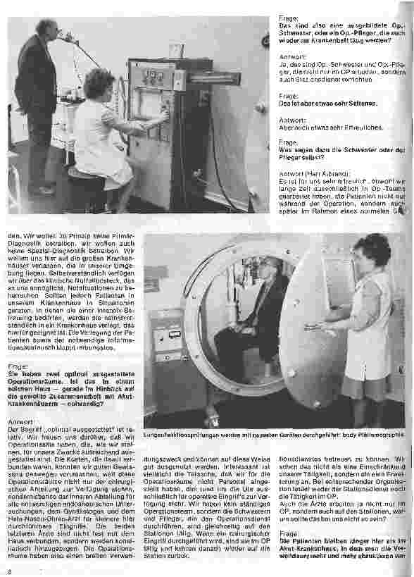 Vorschauseite 3: Eine Lungenheilstätte wird Nachsorgeklinik Die Klinik Kaufungen in Nordhessen // Interview mit Dr. Bertram Klein (leitender Arzt)