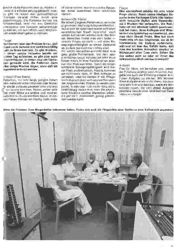 Vorschauseite 6: Eine Lungenheilstätte wird Nachsorgeklinik Die Klinik Kaufungen in Nordhessen // Interview mit Dr. Bertram Klein (leitender Arzt)