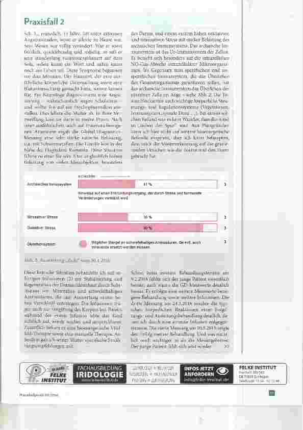 Vorschauseite 3: Pathologische Entwicklungen Frühzeitige Erkennung mit bioenergetischer Medizin?