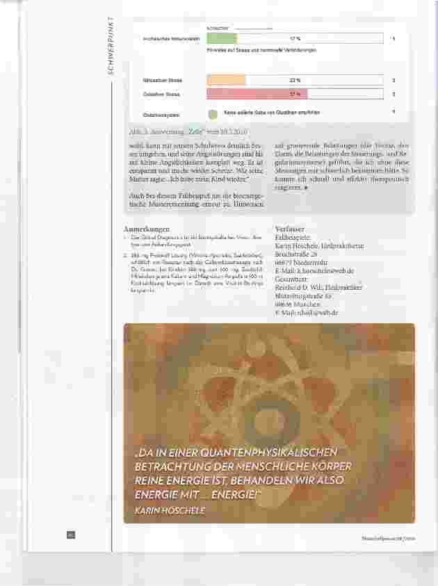 Vorschauseite 4: Pathologische Entwicklungen Frühzeitige Erkennung mit bioenergetischer Medizin?