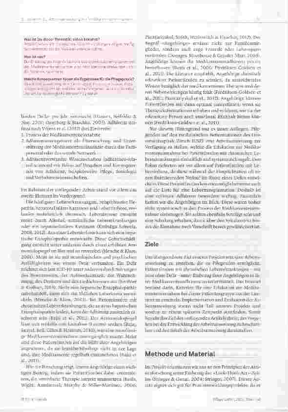 Vorschauseite 2: Medikamenteneinnahme optimieren bei Patienten mit chronischen Lebererkrankungen