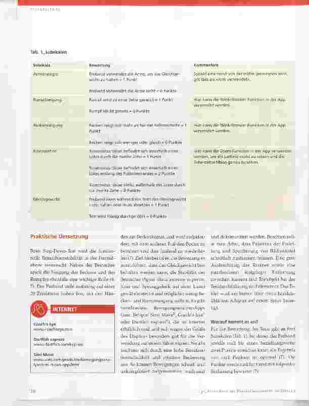 Vorschauseite 2: Messung der funktionellen Kniestabilität