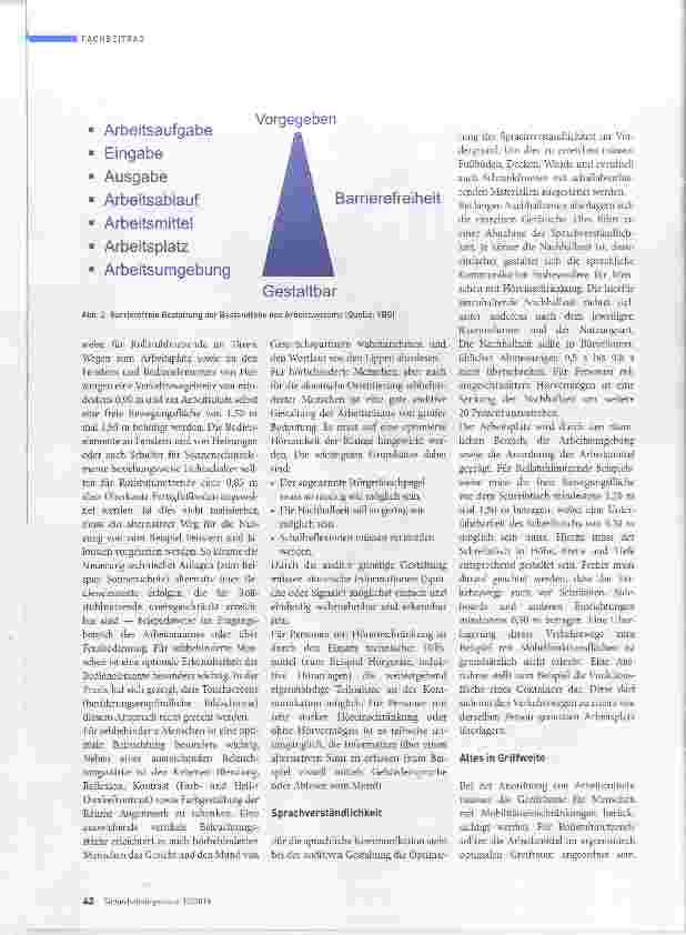Vorschauseite 3: Barrierefreie Gestaltung