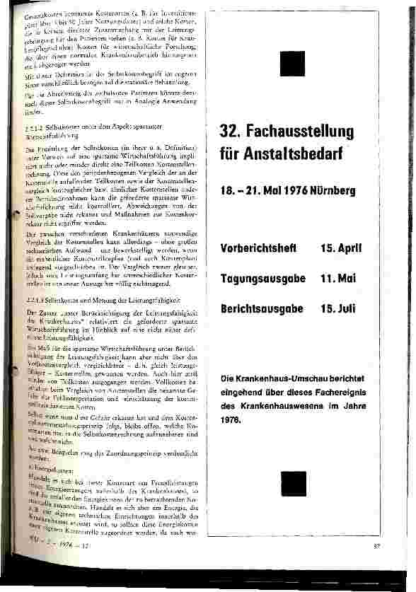 Vorschauseite 2: Kostenrechnung und Fakturierung im Krankenhaus